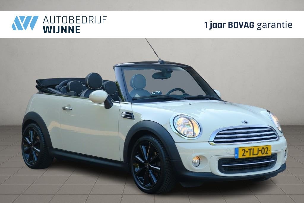 MINI Cabrio 1.6 Cooper 122pk Pepper | Climate | Cruise | Led, 4 cilinders, 4 stoelen, Bedrijf, Handgeschakeld