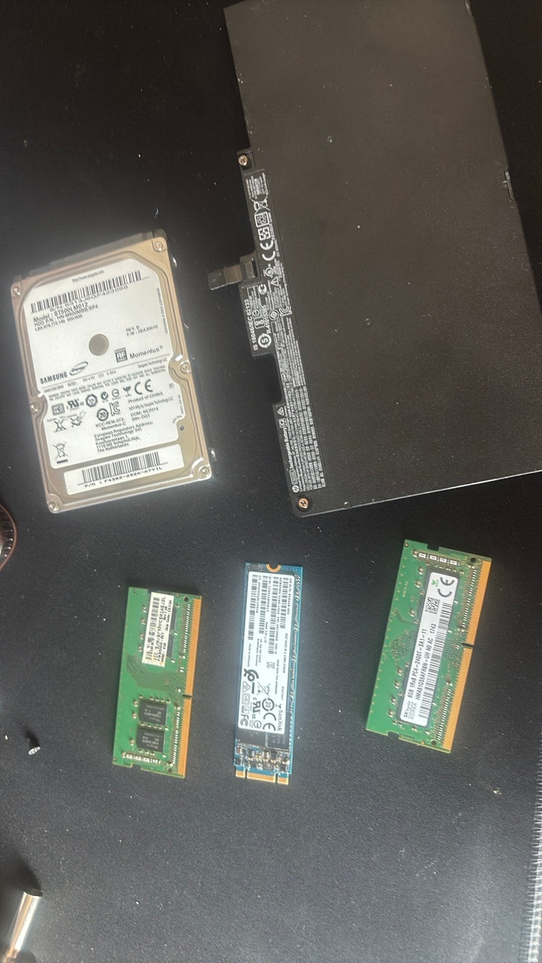 Laptop onderdelen, Computers en Software, Harde schijven, Ophalen of Verzenden, Zo goed als nieuw, Desktop