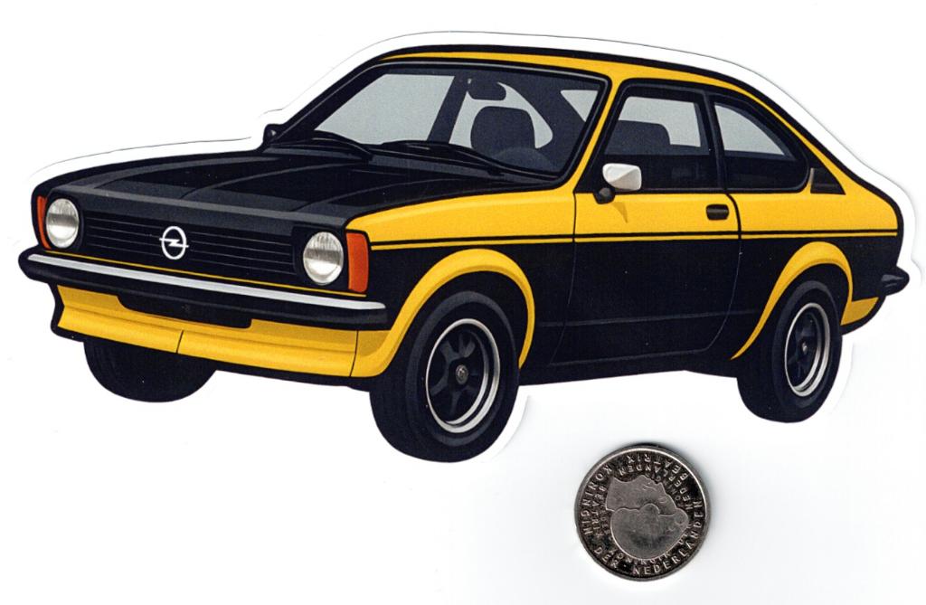 Sticker [Duitse auto] – 15 x 7 cm, Verzamelen, Stickers, Nieuw, Overige typen, Ophalen of Verzenden