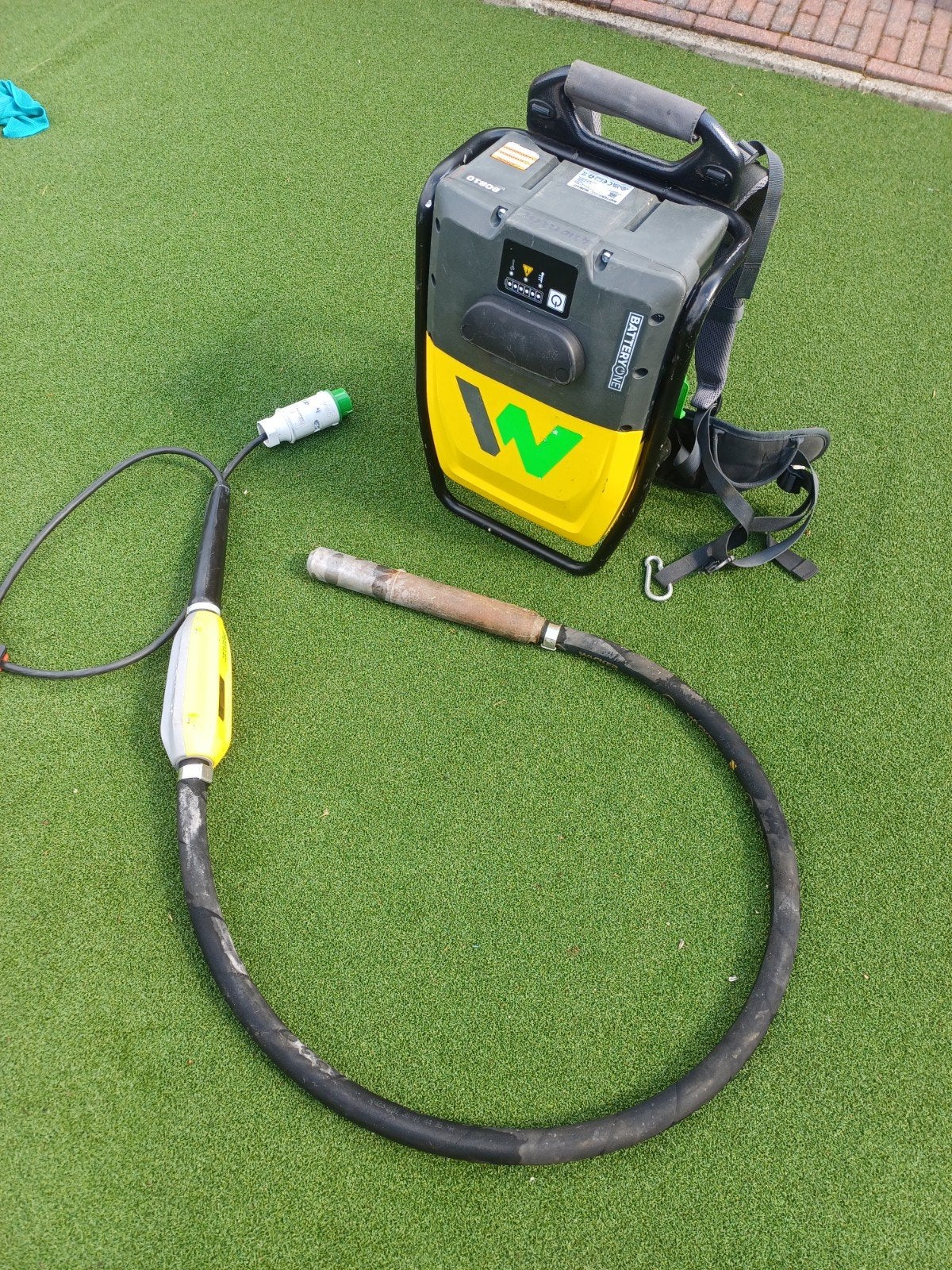 Wacker neuson. Trilnaald op accu demomodel, Ophalen of Verzenden, Zo goed als nieuw
