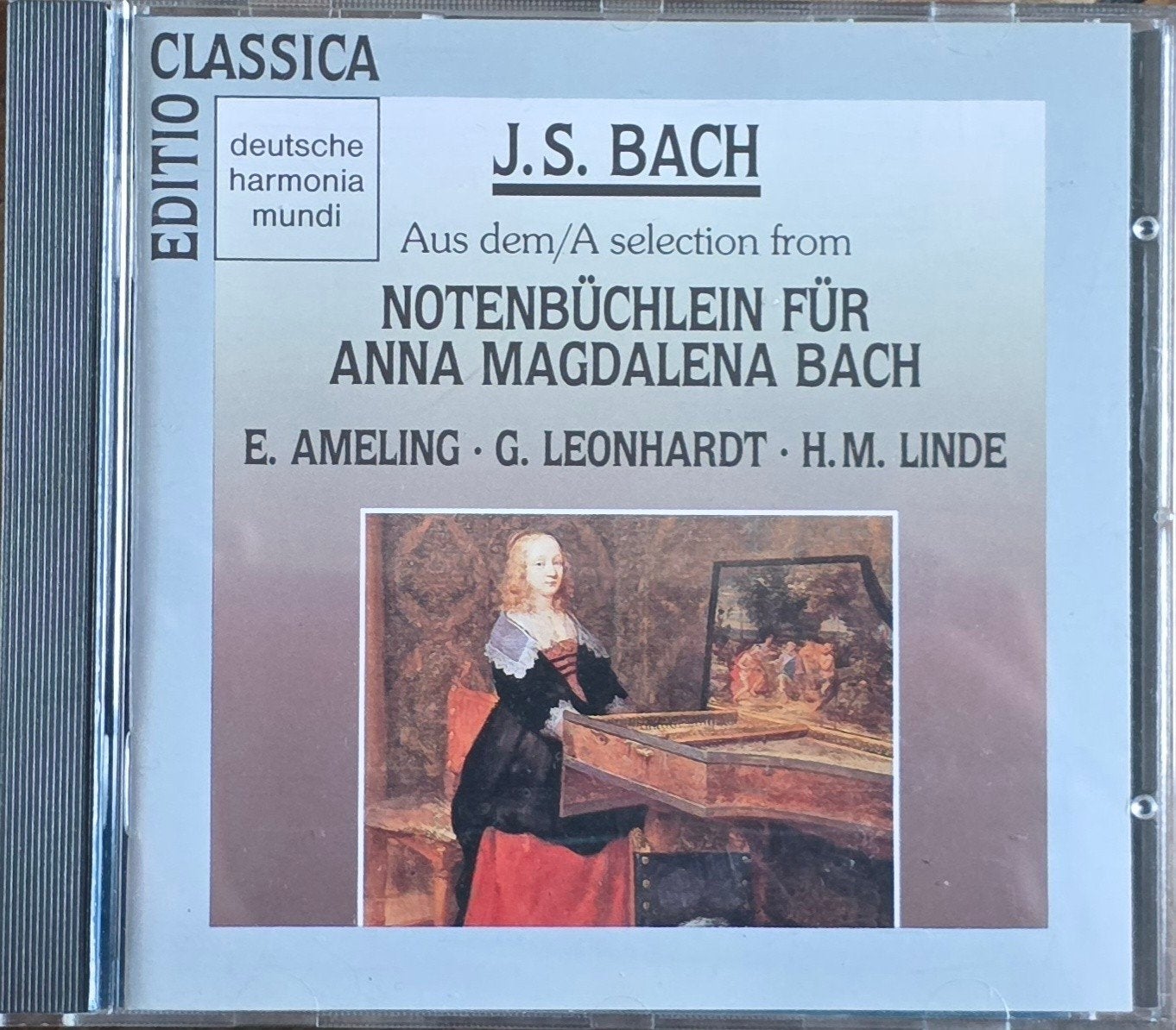 J.S. Bach - Notenbüchlein für Anna Magdalena Bach CD, Kamermuziek, Ophalen of Verzenden, Zo goed als nieuw, Inclusief boekje