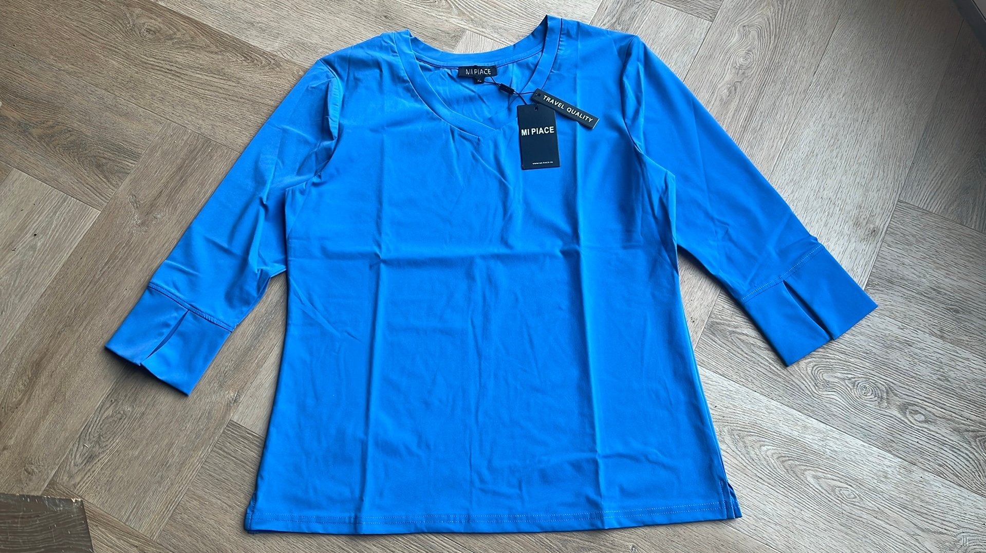 Dames shirt maat XL Mi Piace, Kleding | Dames, Blauw, Maat 46/48 (XL) of groter, Nieuw, Ophalen of Verzenden
