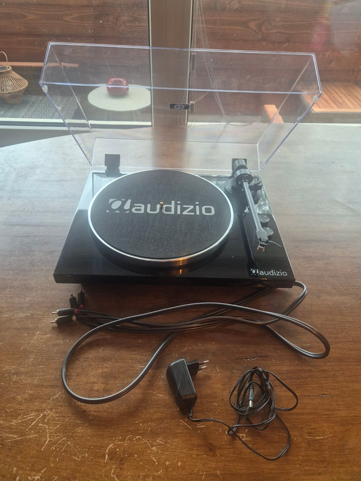 Audizio Toledo Premium Platenspeler (Bluetooth Out & AT Naal, Ophalen, Zo goed als nieuw, Platenspeler, Overige merken