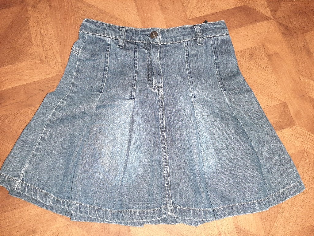 Bon'a Parte Bonaparte spijker denim rok maat 128/134, Bonaparte, Meisje, Ophalen of Verzenden, Zo goed als nieuw