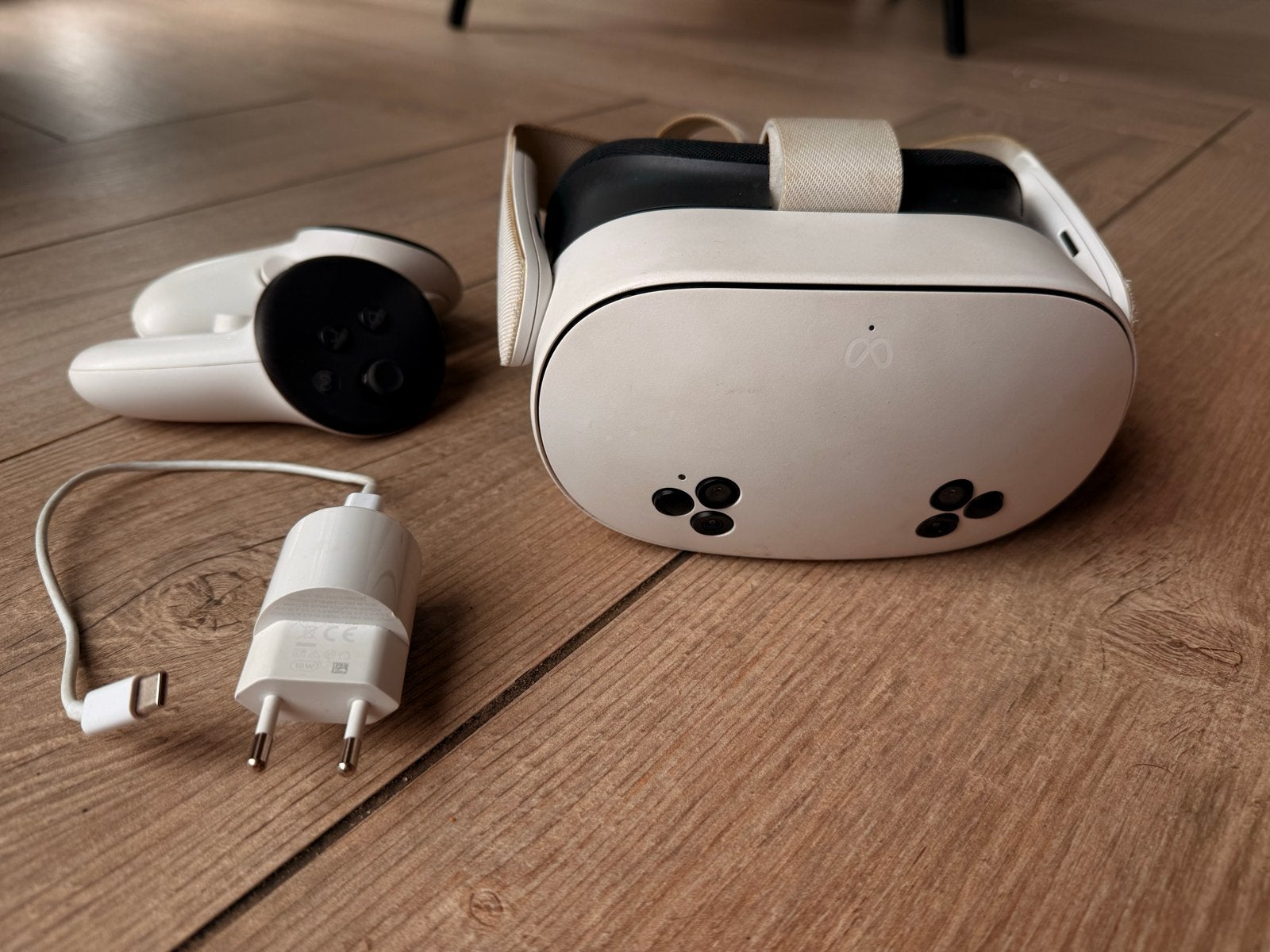 Meta Quest 3S VR-bril - Gekocht in 2024, Ophalen of Verzenden, Gebruikt, VR-bril, Overige platformen