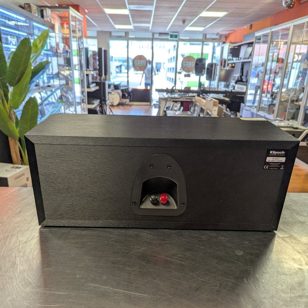 Klipsch R-25C Center speaker, Flex Ltd., Zo goed als nieuw, https://flex.com/contact-us, Nobelstraat 10, 5807 GA Oostrum LB, Limburg, Nederland