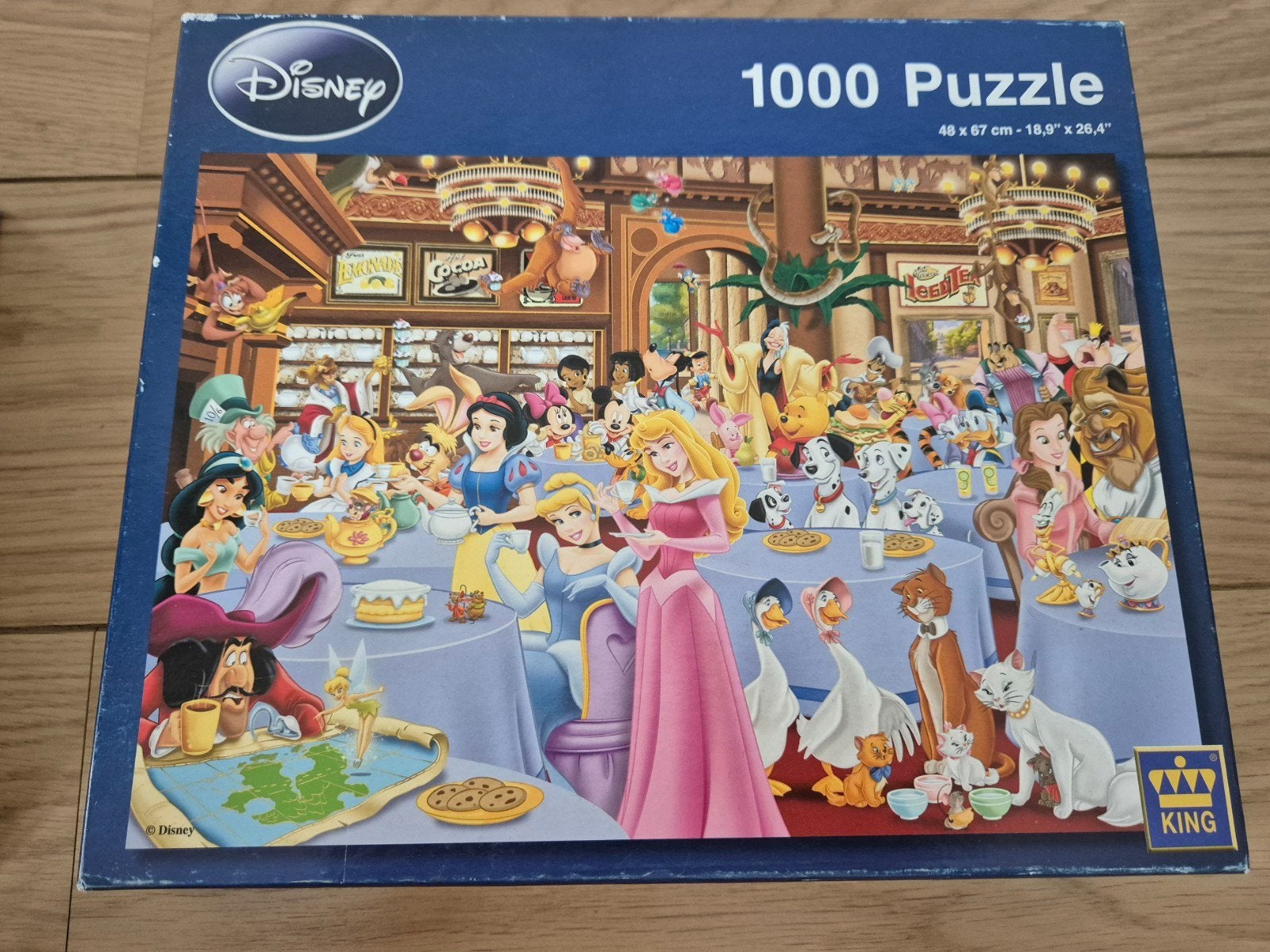 Disney 1000 stukjes puzzel - Prinsessen en meer, Ophalen, Meer dan 50 stukjes, Gebruikt, 6 jaar of ouder