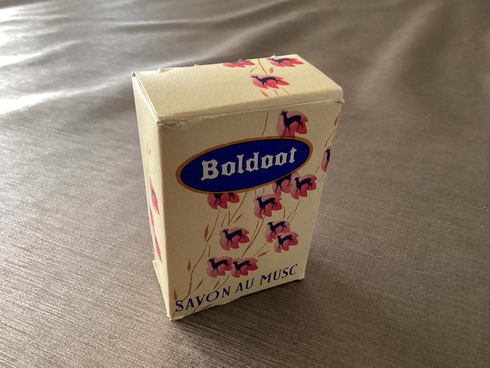 Zeldzame Boldoot muskuszeep, Ophalen of Verzenden, Zo goed als nieuw