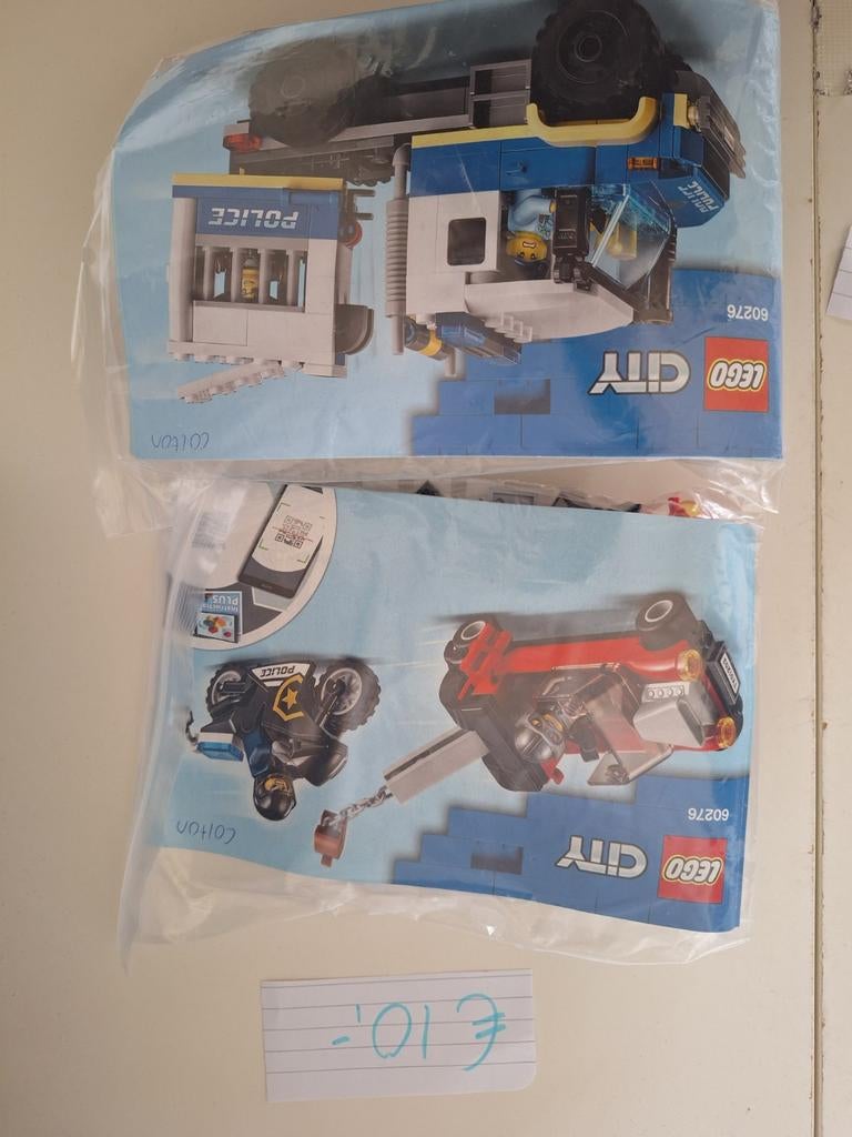 Lego City sets 60276, 60252, 60232, 31146 en 60285, Ophalen of Verzenden