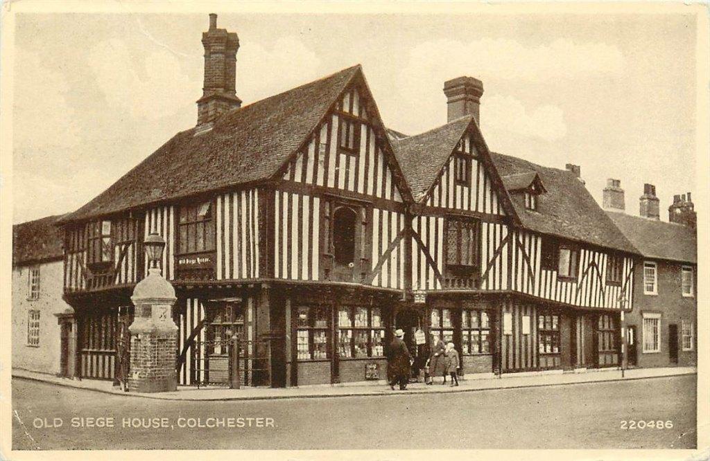 701-465-041 Colchester Old Siege House, Verzenden, Voor 1920, Engeland