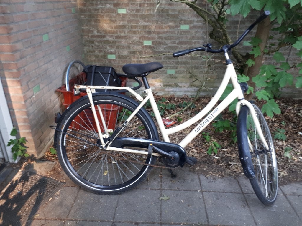 Cortina damesfiets  - Studentenfiets € 20,-, Fietsen en Brommers, Fietsen | Dames | Damesfietsen, 56 cm of meer, Ophalen, Gebruikt