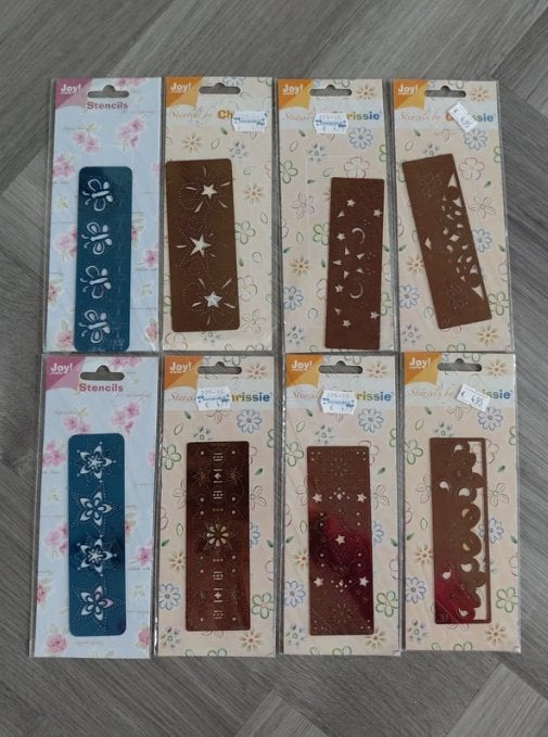8x Joy! Snij/embos/borduurmallen (NIEUW), Ophalen of Verzenden, Nieuw, Natuur, Pons of Mal