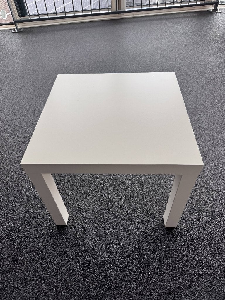 IKEA LACK Bijzettafel Wit, Huis en Inrichting, Tafels | Bijzettafels, Ophalen, Minder dan 45 cm, Vierkant, 55 tot 75 cm