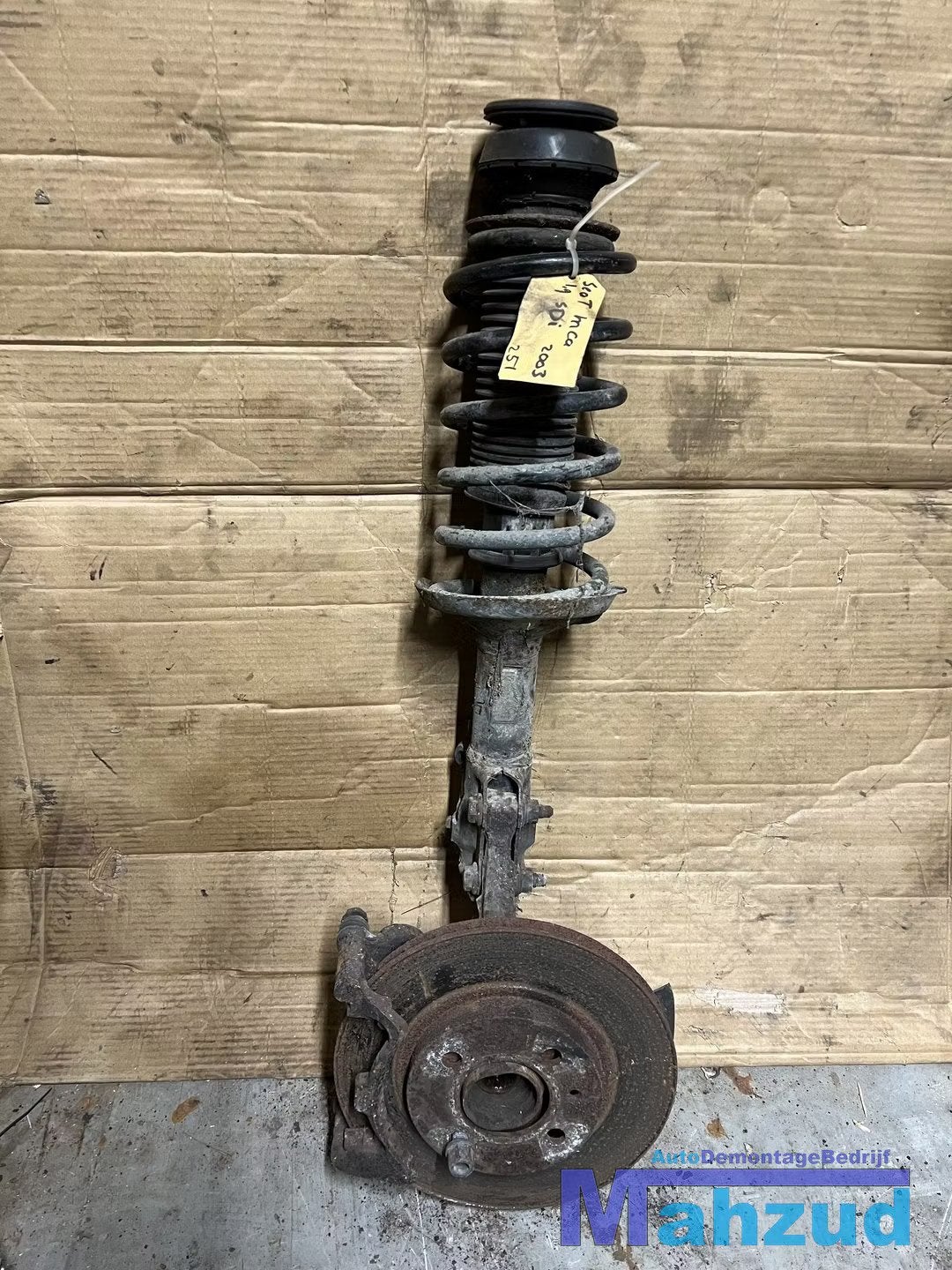 SEAT INCA 1.9 sdi links voor veerpoot 1995-2003, Gebruikt, Autovia A-2, Km 585 585
08760  Martorell, ES, Ophalen of Verzenden