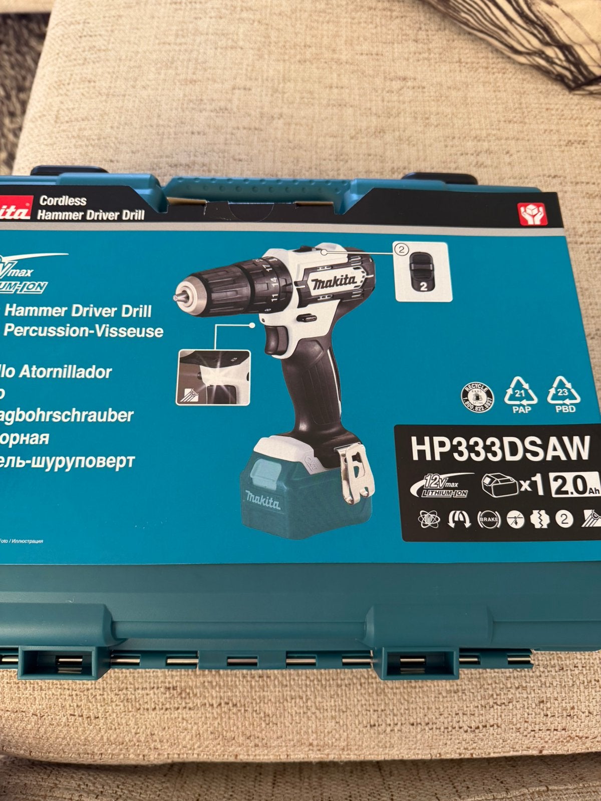 Makita accu boormachine, Ophalen of Verzenden, Nieuw