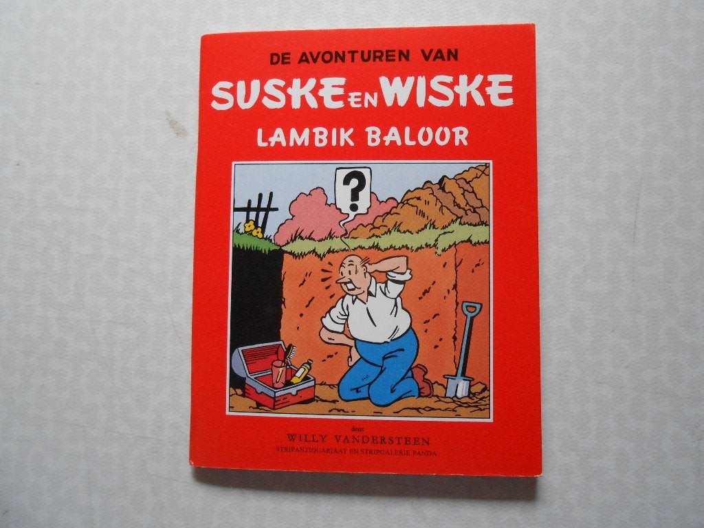 Suske en Wiske Lambik baloor 1ste druk 1985. uitgaven Panda., Willy Vandersteen, Eén stripboek, Nieuw, Ophalen of Verzenden