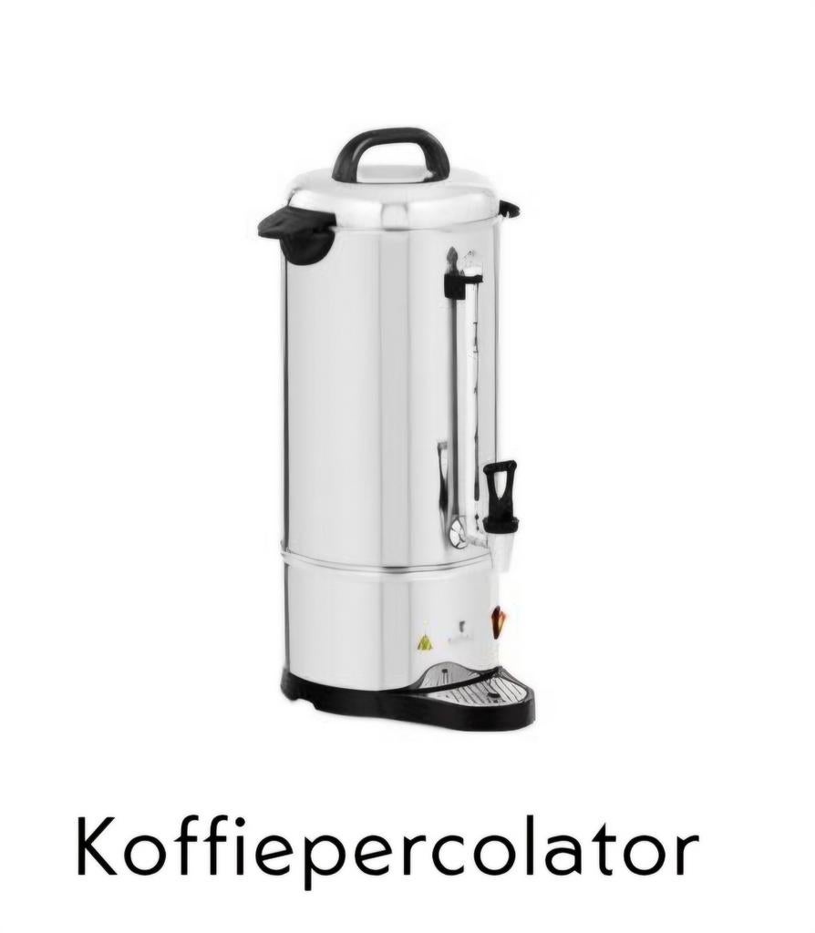 KOFFIEPERCOLATOR TE HUUR € 22,50, Ophalen of Verzenden