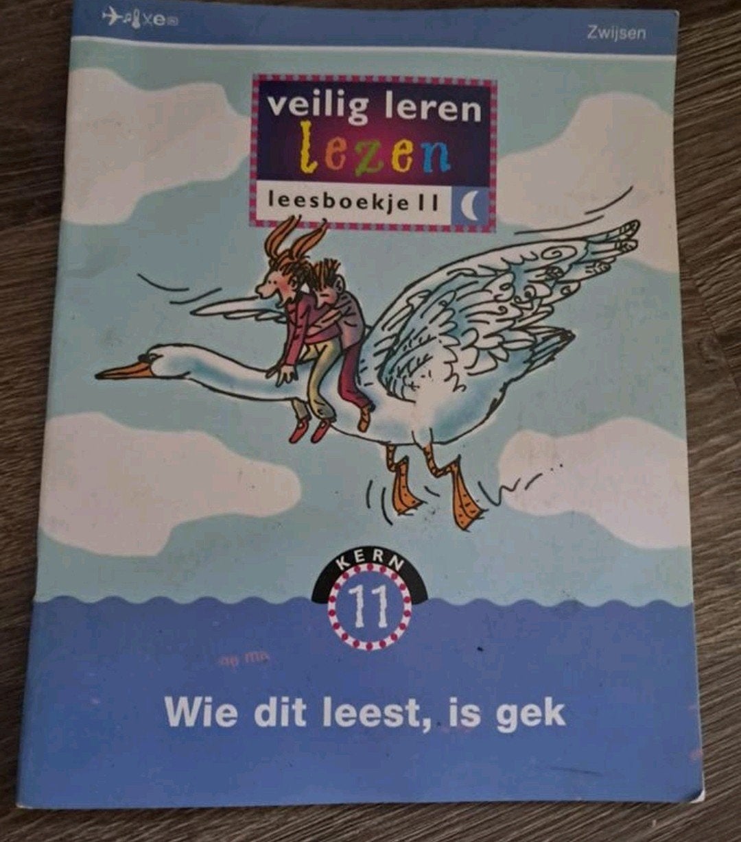 Veilig Leren Lezen Leesboekje 11: Wie niet leest is gek, Ophalen, Non-fictie