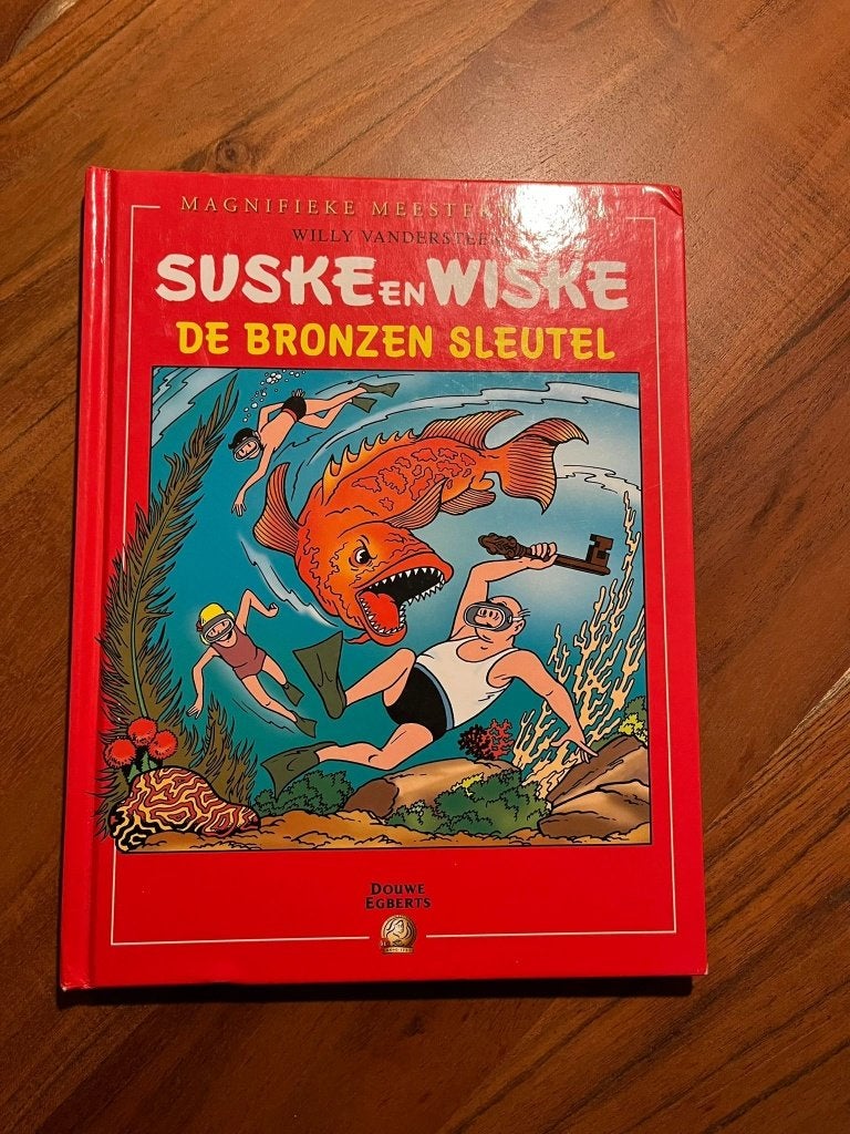 Suske en Wiske - "De bronzen sleutel"., Boeken, Eén stripboek, Ophalen of Verzenden, Zo goed als nieuw