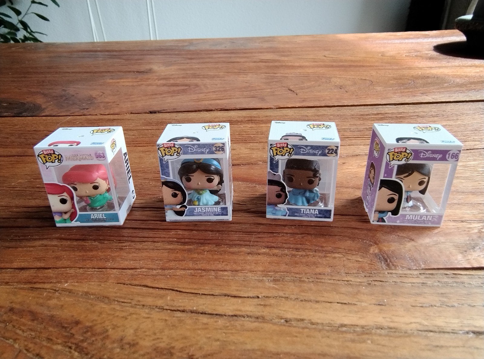 Bitty Pop! Disney Prinsessen: Ariel, Jasmine, Tiana, Mulan, Ophalen of Verzenden, Nieuw
