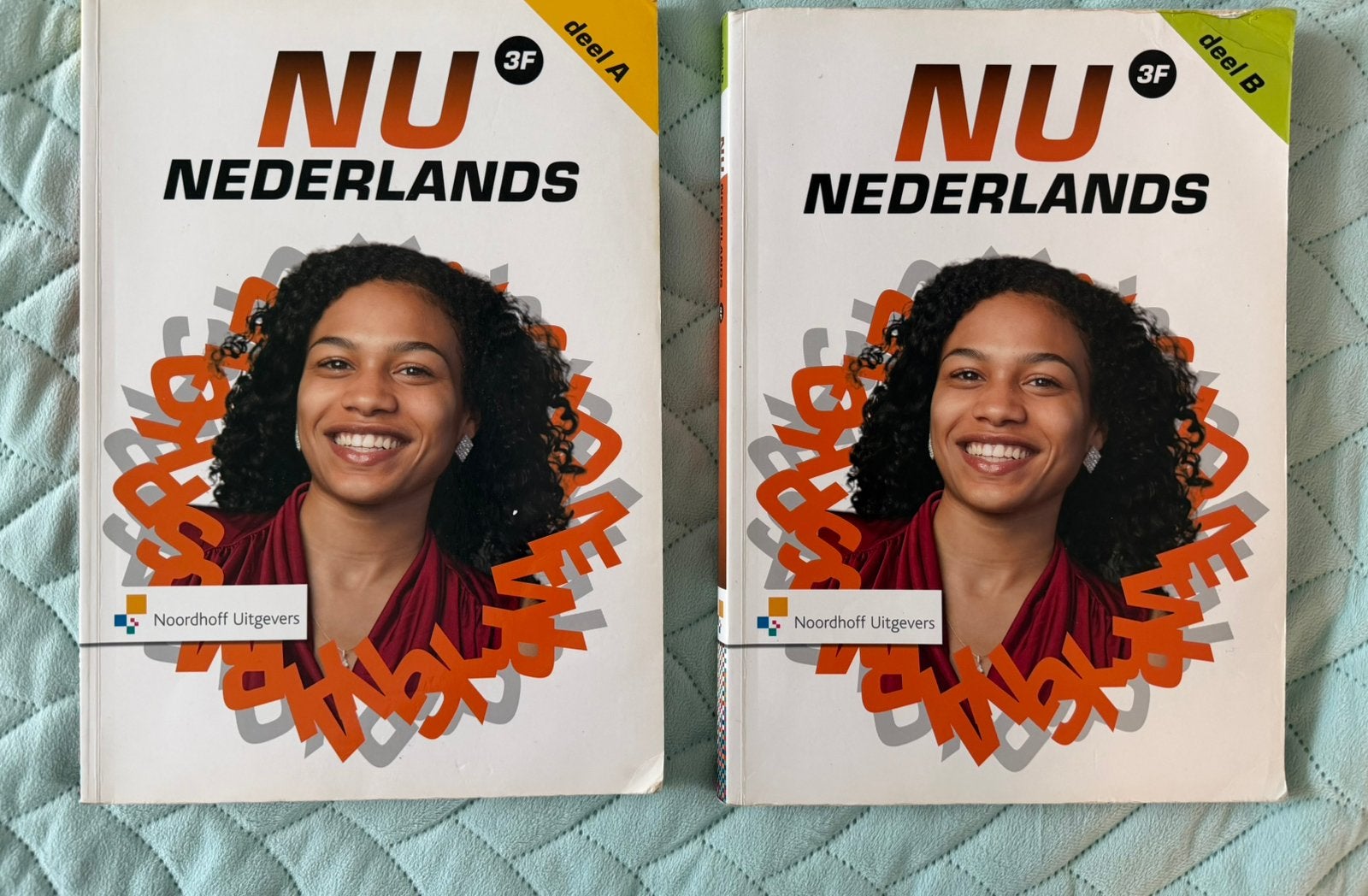 Nu Nederlands deel A & B - 3F niveau - Noordhoff Uitgevers, Boeken, Ophalen of Verzenden, Gelezen, VWO, Nederlands