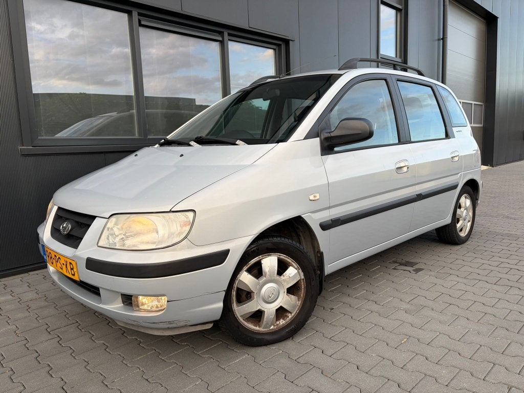 Hyundai Matrix 1.6 | 89.349 KM | Airco | 1e Eigenaar, Auto's, Matrix, Stof, 4 cilinders, Origineel Nederlands