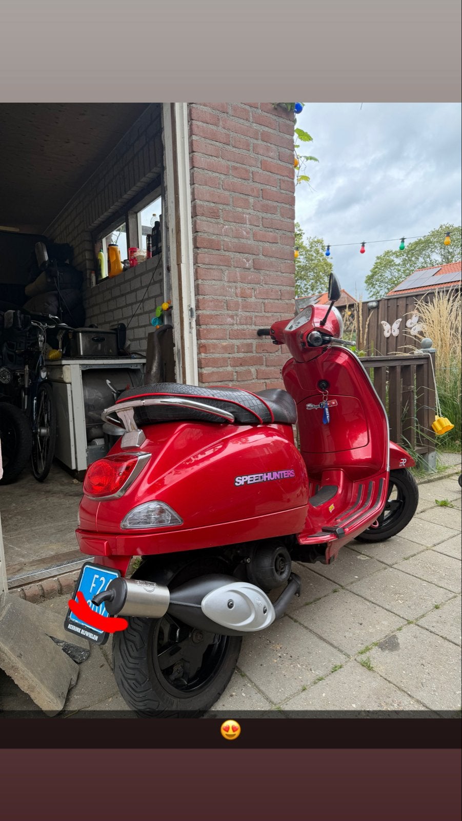 Vespa LX 70cc Malossi - Rood, Ophalen of Verzenden, Gebruikt, Benzine, Vespa LX