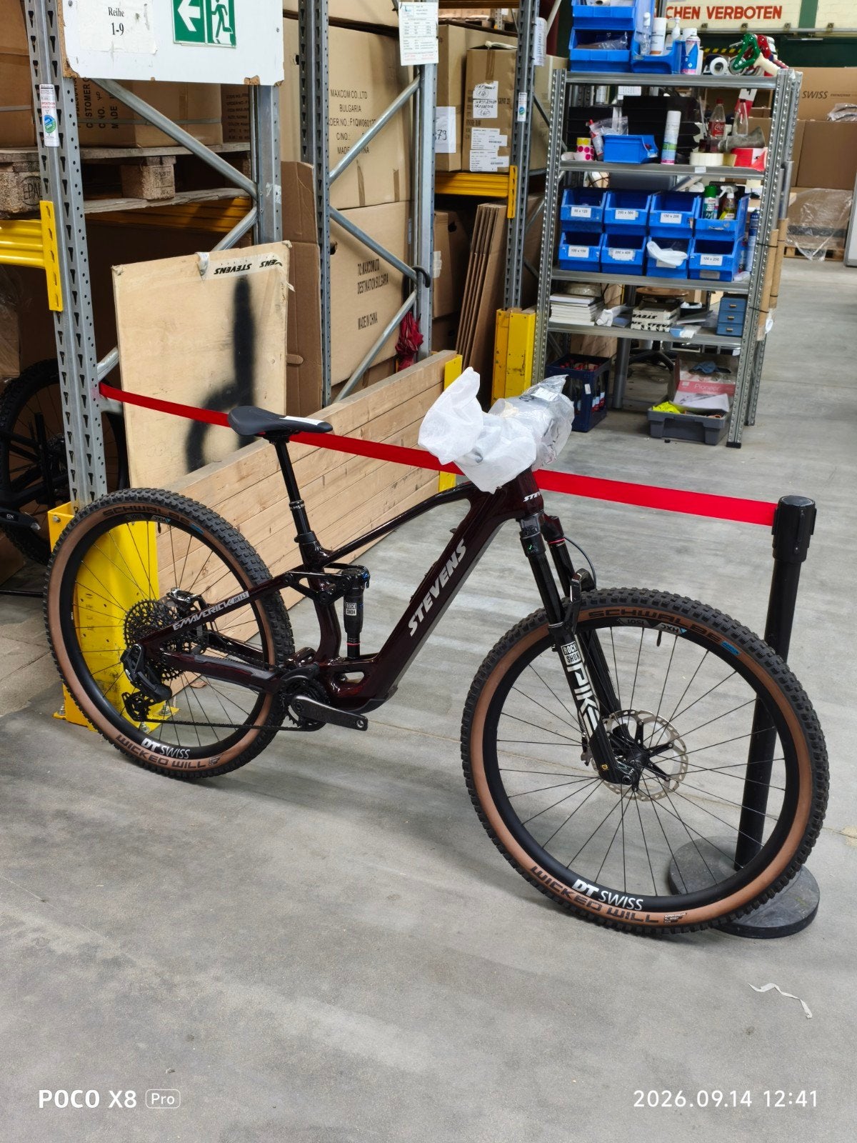 Stevens E-maverik AM 9.4.3, Nieuw, Schijfrem, 53 tot 57 cm, Ophalen