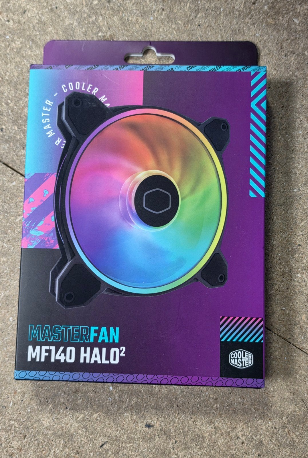 3x Cooler Master MasterFan MF140 Halo2 RGB ventilatoren, Computers en Software, Ophalen of Verzenden, Nieuw, Luchtkoeling
