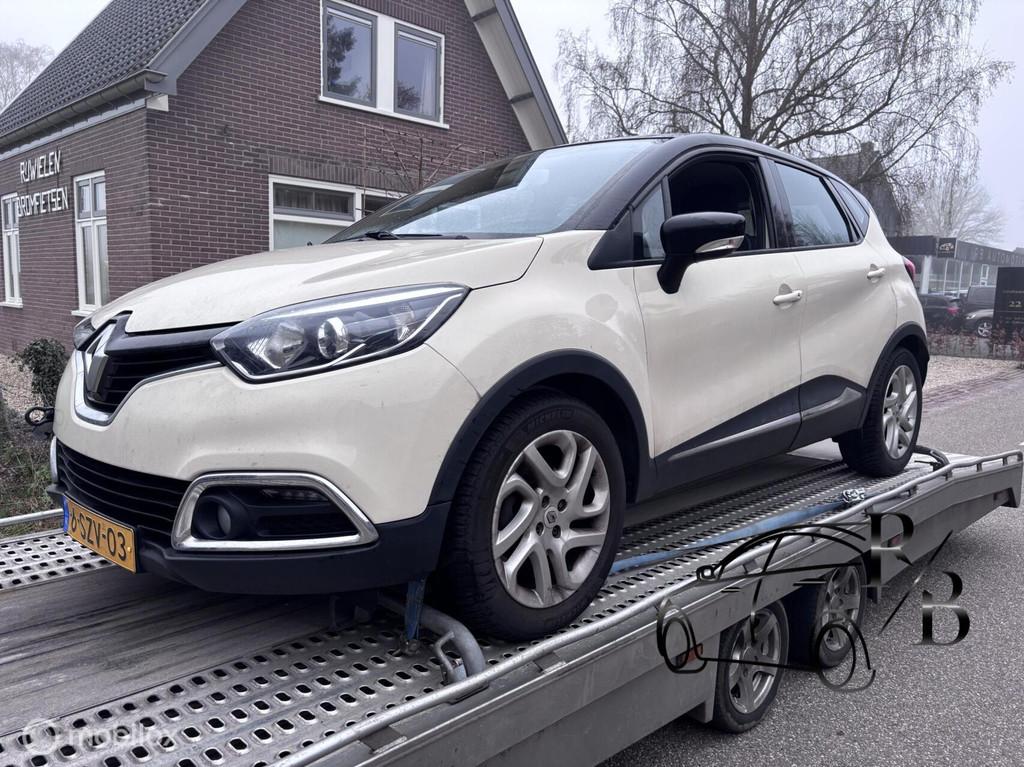 Renault Captur 1.2 TCe Dynamique AUTOMAAT LEES TEKST !, Euro 5, Stof, Zwart, 4 cilinders