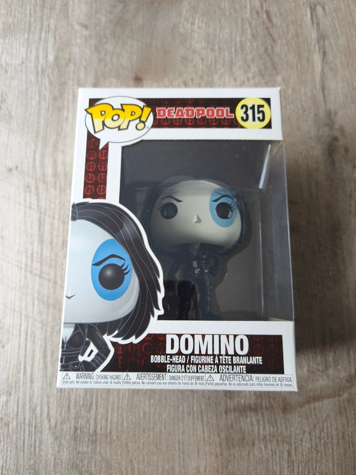 Funko pop - Domino nr 315 - Deadpool, Ophalen