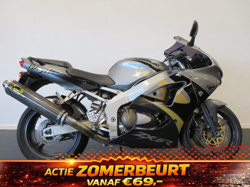Kawasaki NINJA ZX-6R ZX6R SPORTDEMPER! (bj 1999), Bedrijf, Super Sport, 600 cc