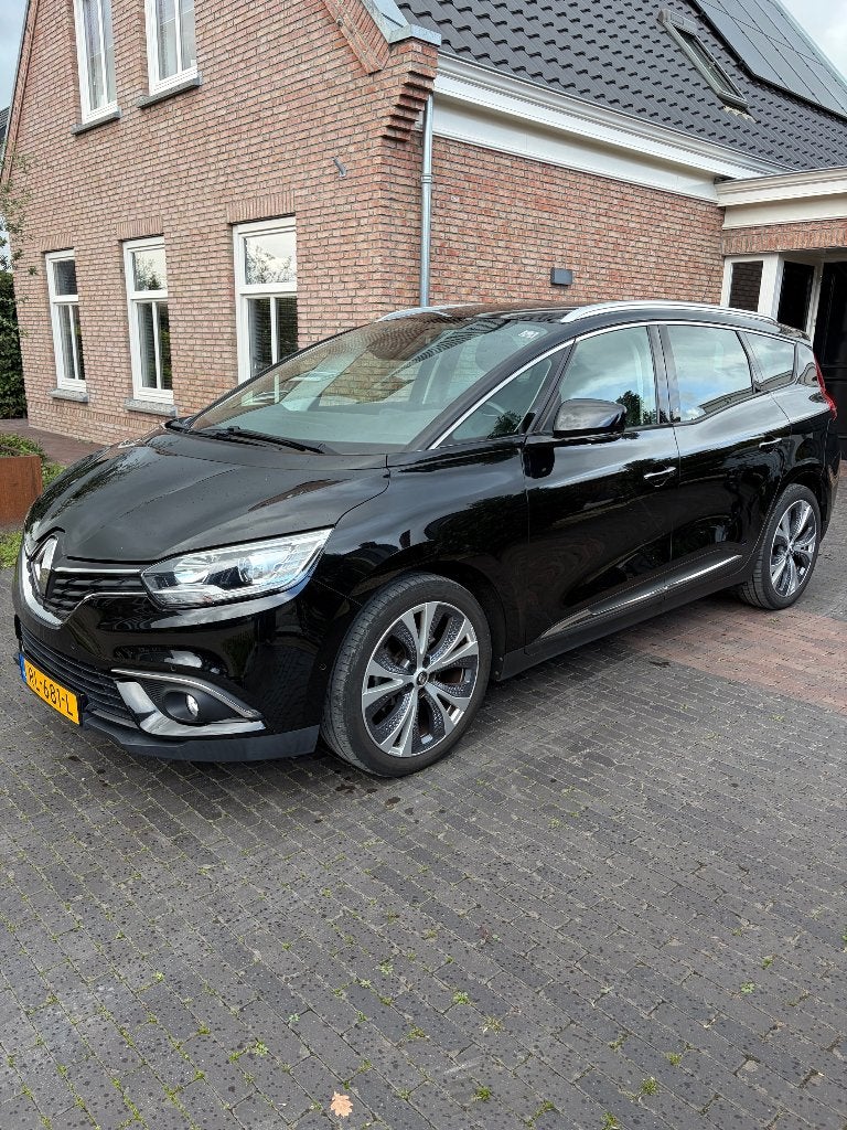 Renault Grand Scenic 1.2 TCE 97KW 5P 2018 Zwart, Auto's, Voorwielaandrijving, Zwart, 4 cilinders, 1850 kg