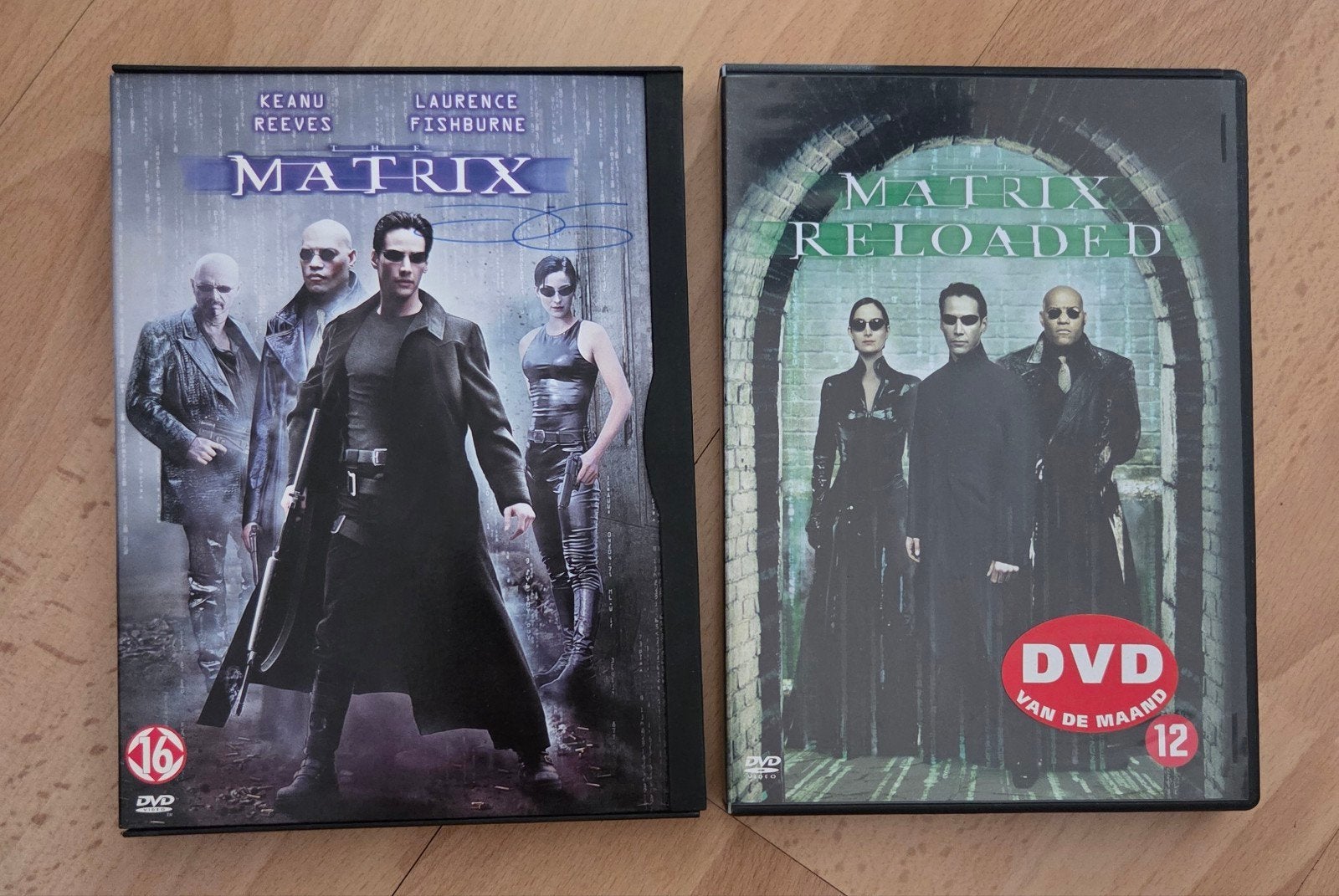 Matrix & Matrix Reloaded, Vanaf 12 jaar, Ophalen of Verzenden, Zo goed als nieuw