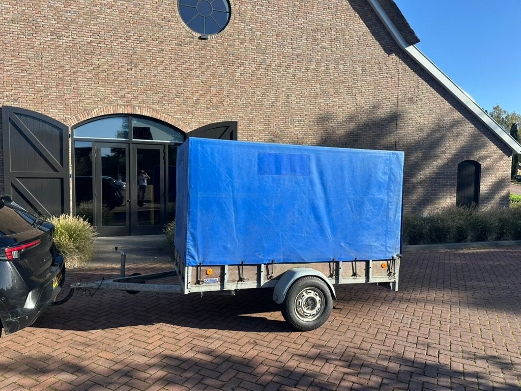 Huif aanhanger – 250 bij 130cm!, Ophalen, Gebruikt
