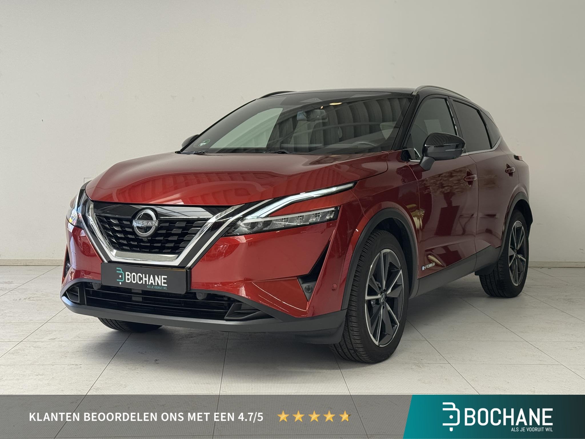 Nissan Qashqai 1.5 e-Power Tekna | Trekhaak | Panoramadak |, Auto's, 1497 cc, Gebruikt, 190 pk, Leder en Stof