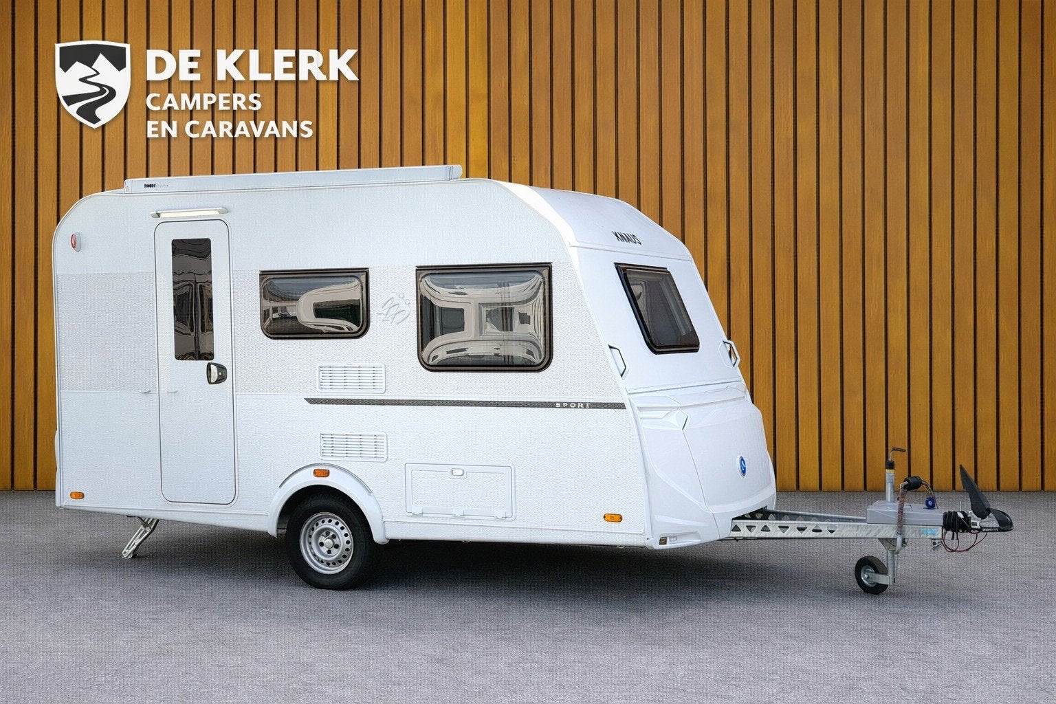 Knaus SPORT 420 QD / 50% Deals (bj 2026), Caravans en Kamperen, Caravans, Bedrijf, Tot en met 3, Info@deklerkcaravans.nl, 6 tot 7 meter