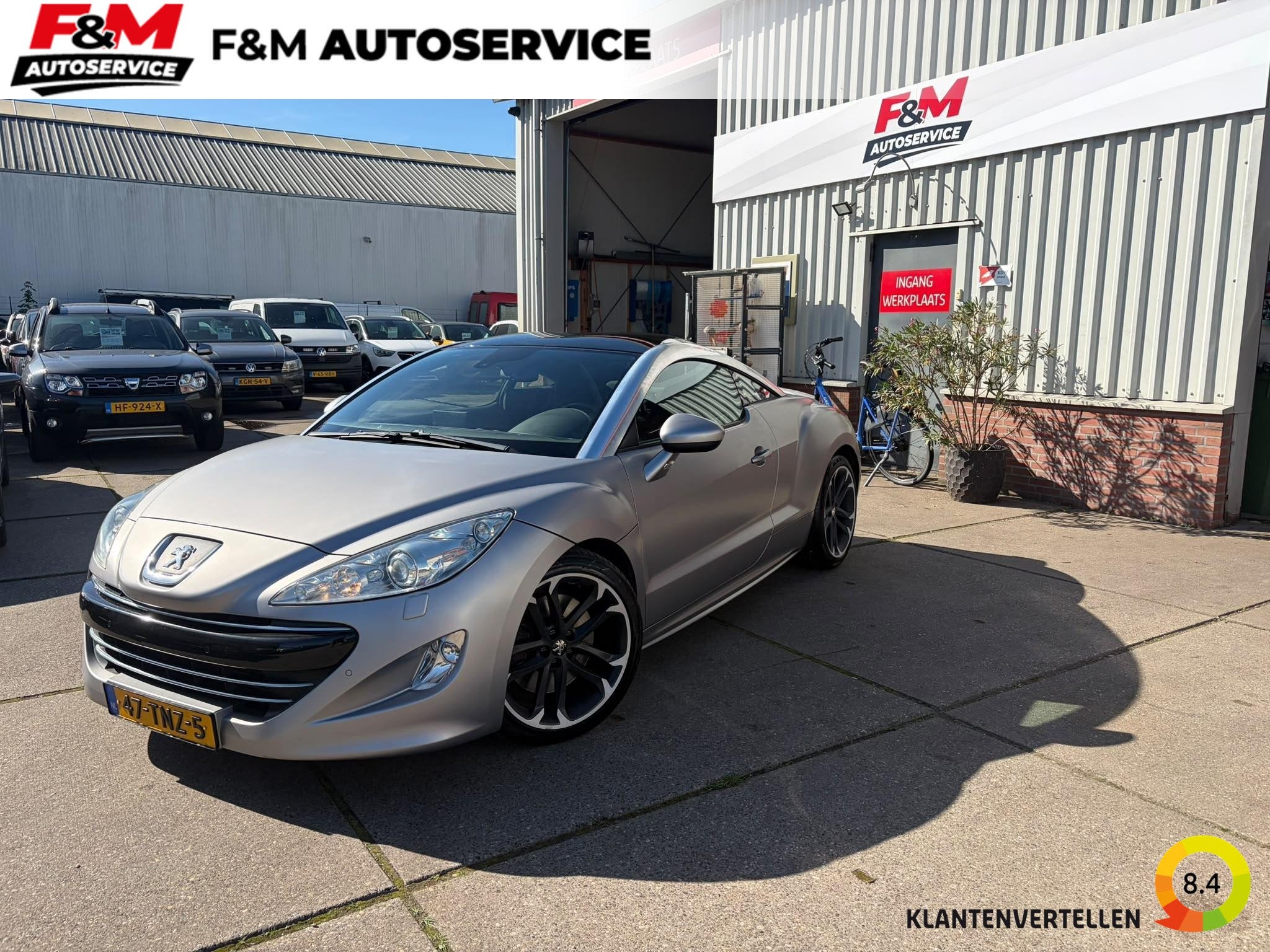 Peugeot RCZ 1.6 THP Asphalt Clima, cruise, navi, memory, pdc, Voorwielaandrijving, 15 km/l, Gebruikt, 4 cilinders