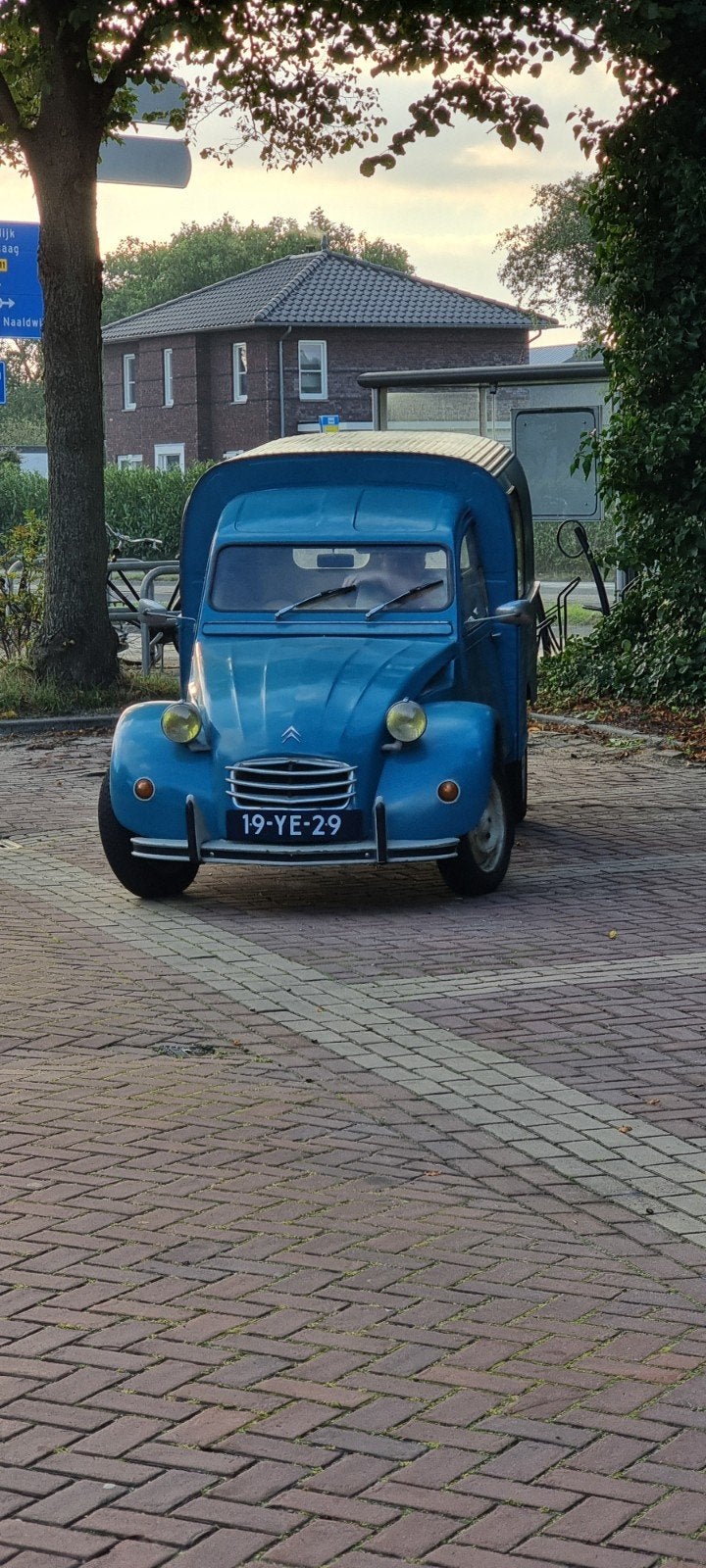 Citroën Citroen 1973 Blauw, Auto's, Bestelauto's, Particulier, Citroën, Benzine, Handgeschakeld, Geïmporteerd, Blauw, Ophalen