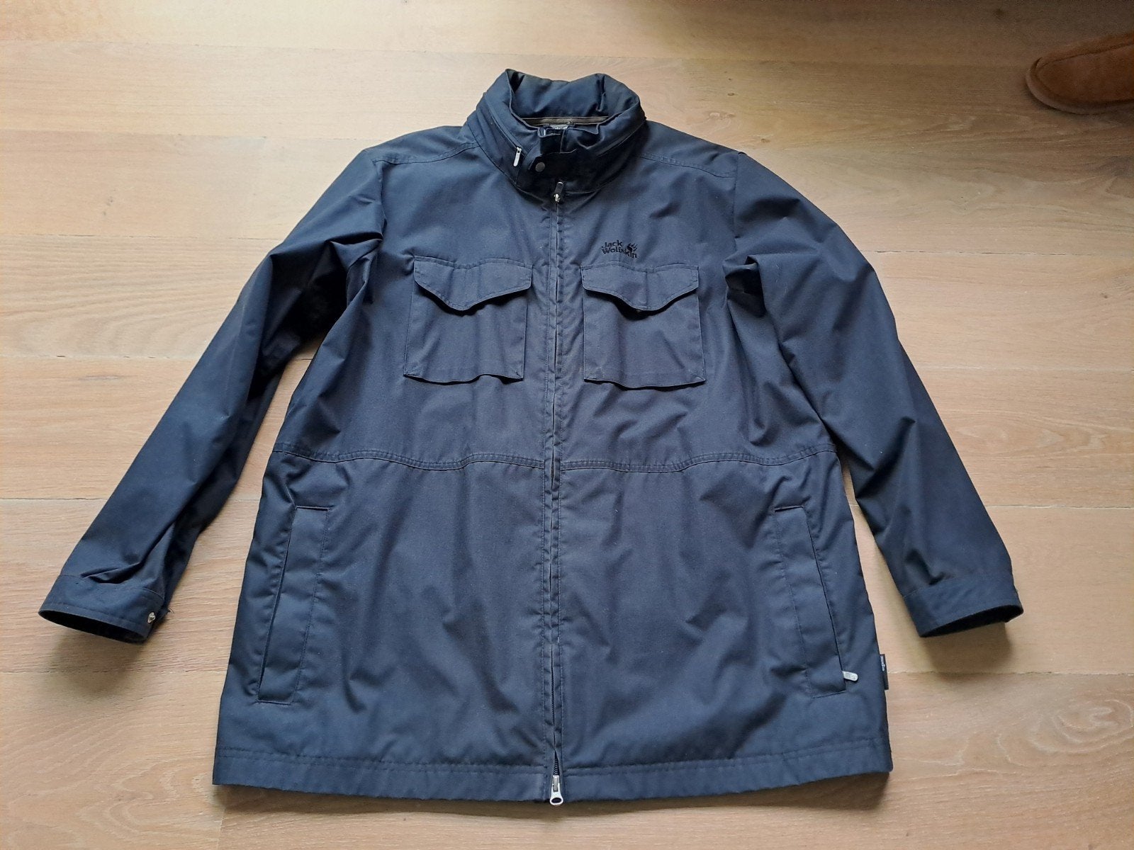 Jas van 'JACK WOLFSKIN' in maat 3XL, Blauw, Overige maten, Ophalen of Verzenden, Gedragen