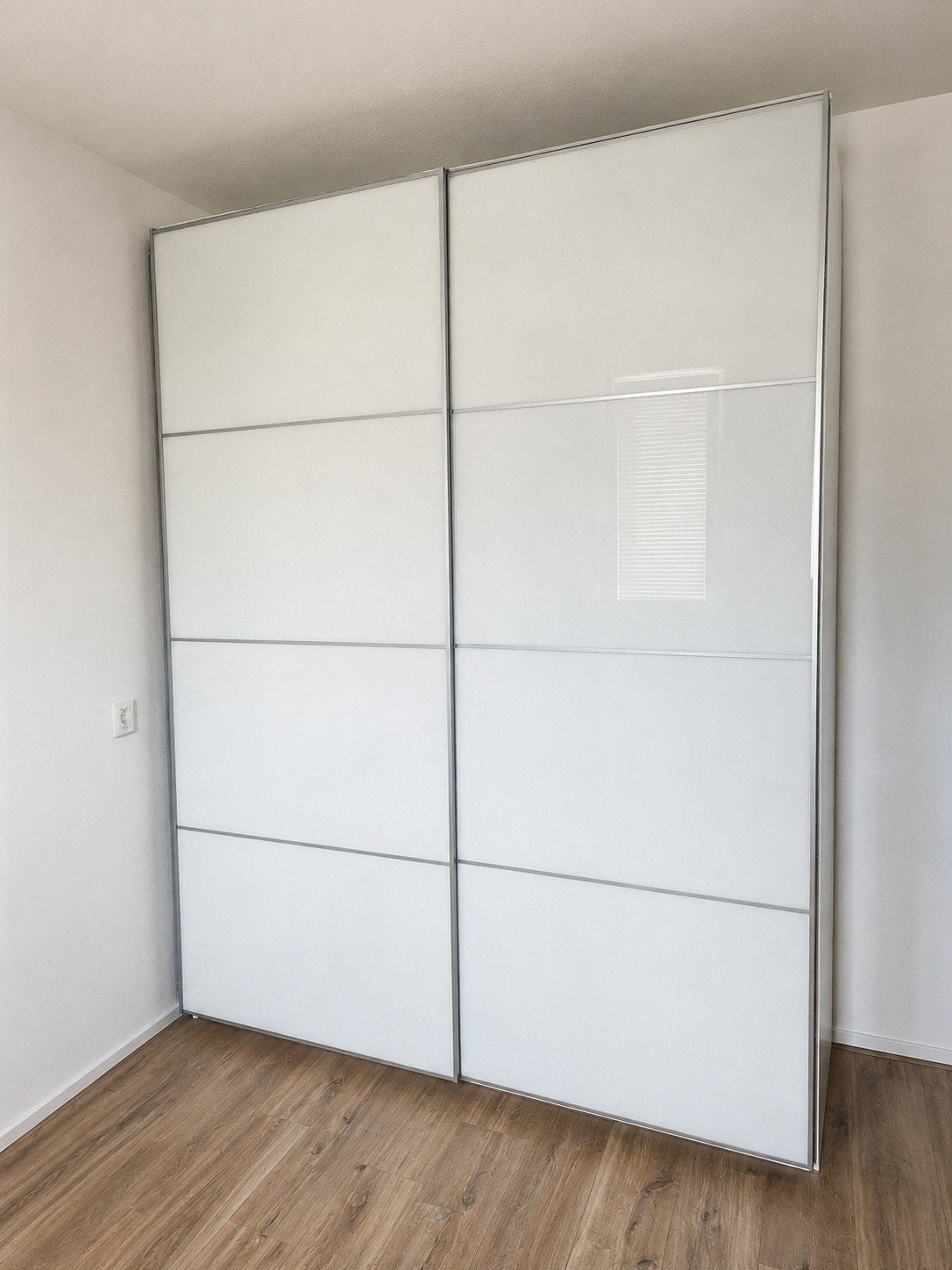 Pax schuifdeuren voor kast 200x236cm (incl. rails), Ophalen, Gebruikt, 200 cm of meer, Glas