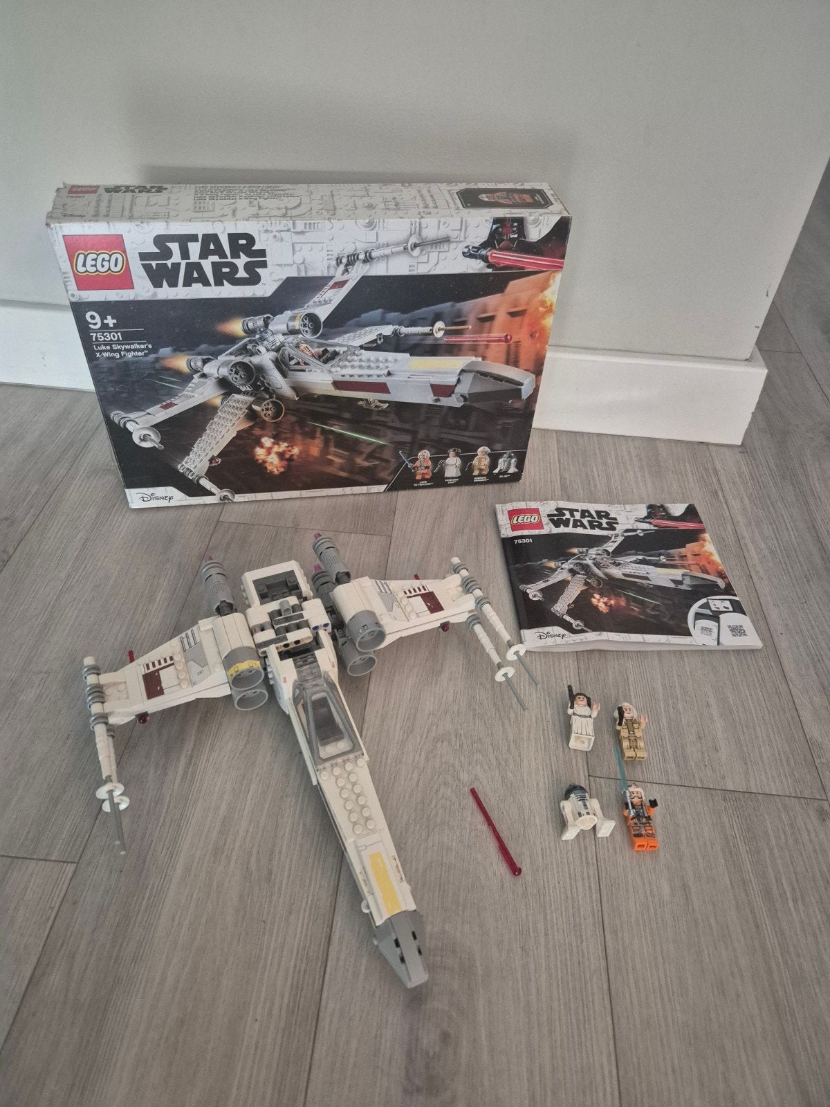 Lego Star Wars X-Wing Fighter set 75301 compleet, Kinderen en Baby's, Speelgoed | Duplo en Lego, Gebruikt, Star Wars, Lego, Ophalen of Verzenden