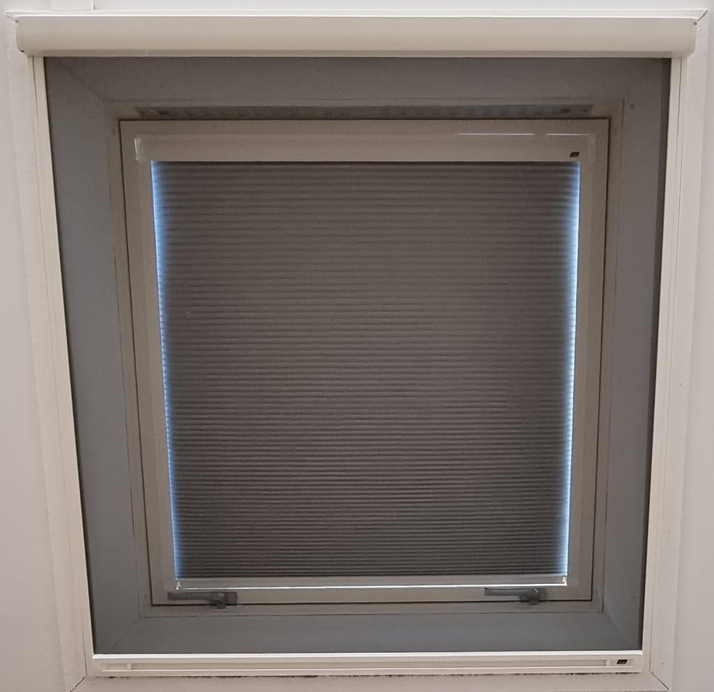 Luxaflex Duette, Huis en Inrichting, Gebruikt, 100 tot 150 cm, Grijs, 50 tot 100 cm