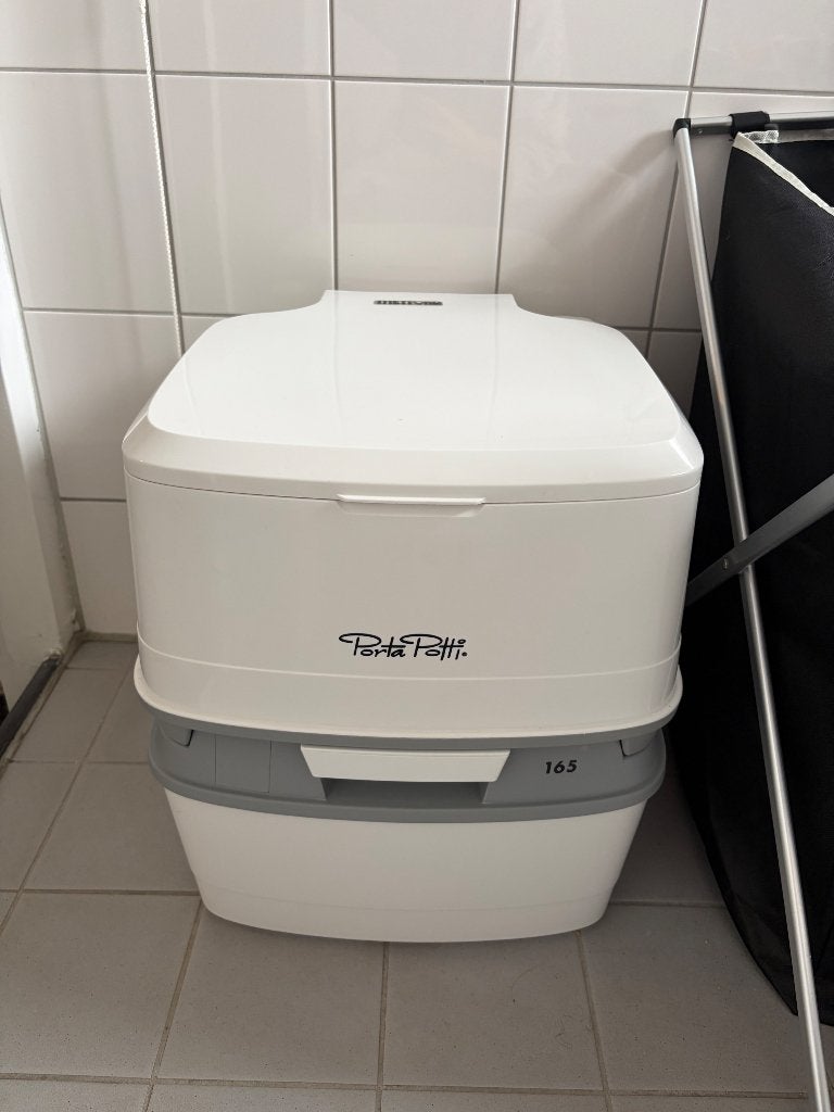 Portapotti, Ophalen, Gebruikt