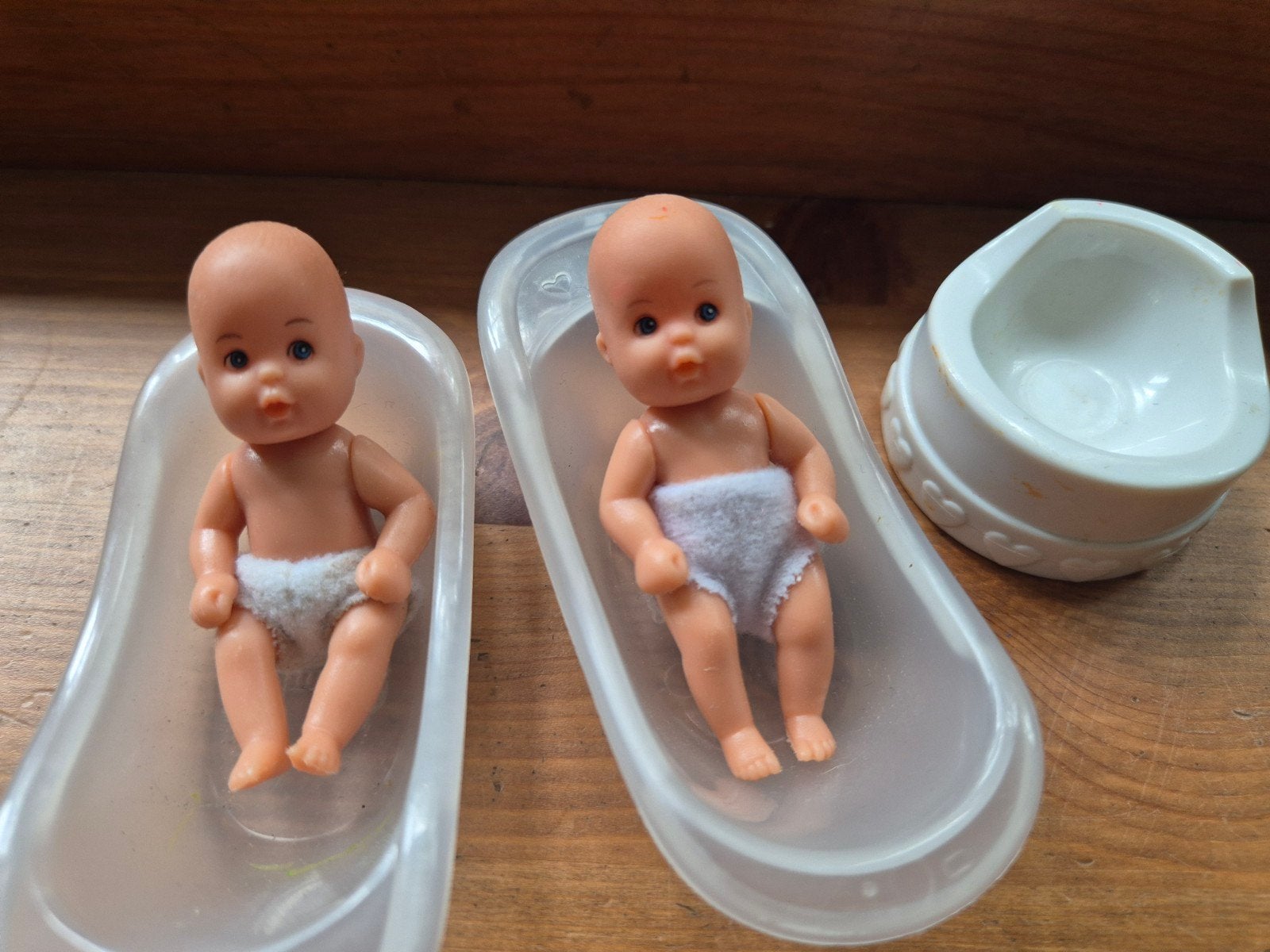 Simba toys baby popjes met bad en potje, Ophalen of Verzenden