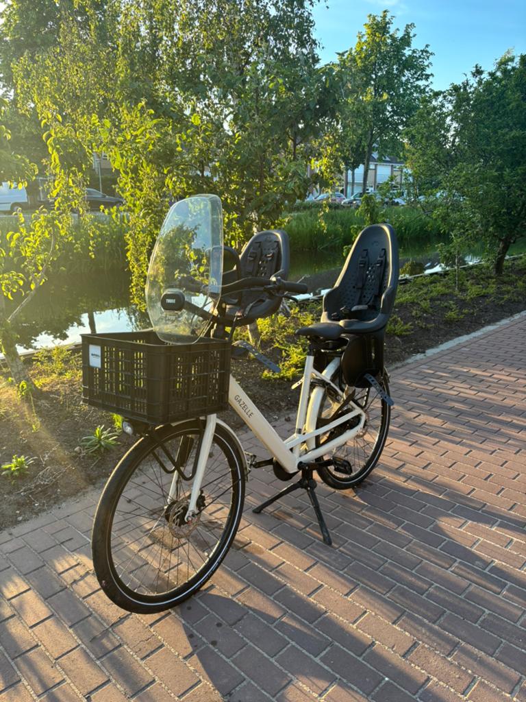 Gazelle Bloom C7 Ivory White damesfiets/moederfiets, Fietsen en Brommers, Fietsen | Dames | Moederfietsen, Zo goed als nieuw, Gazelle