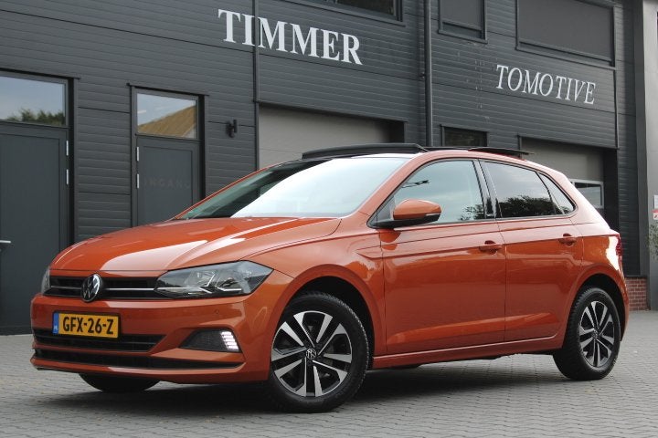 Volkswagen Polo 1.0 TSI Highline - Panorama dak - Cruise con, Stof, Gebruikt, Overige kleuren, Bedrijf