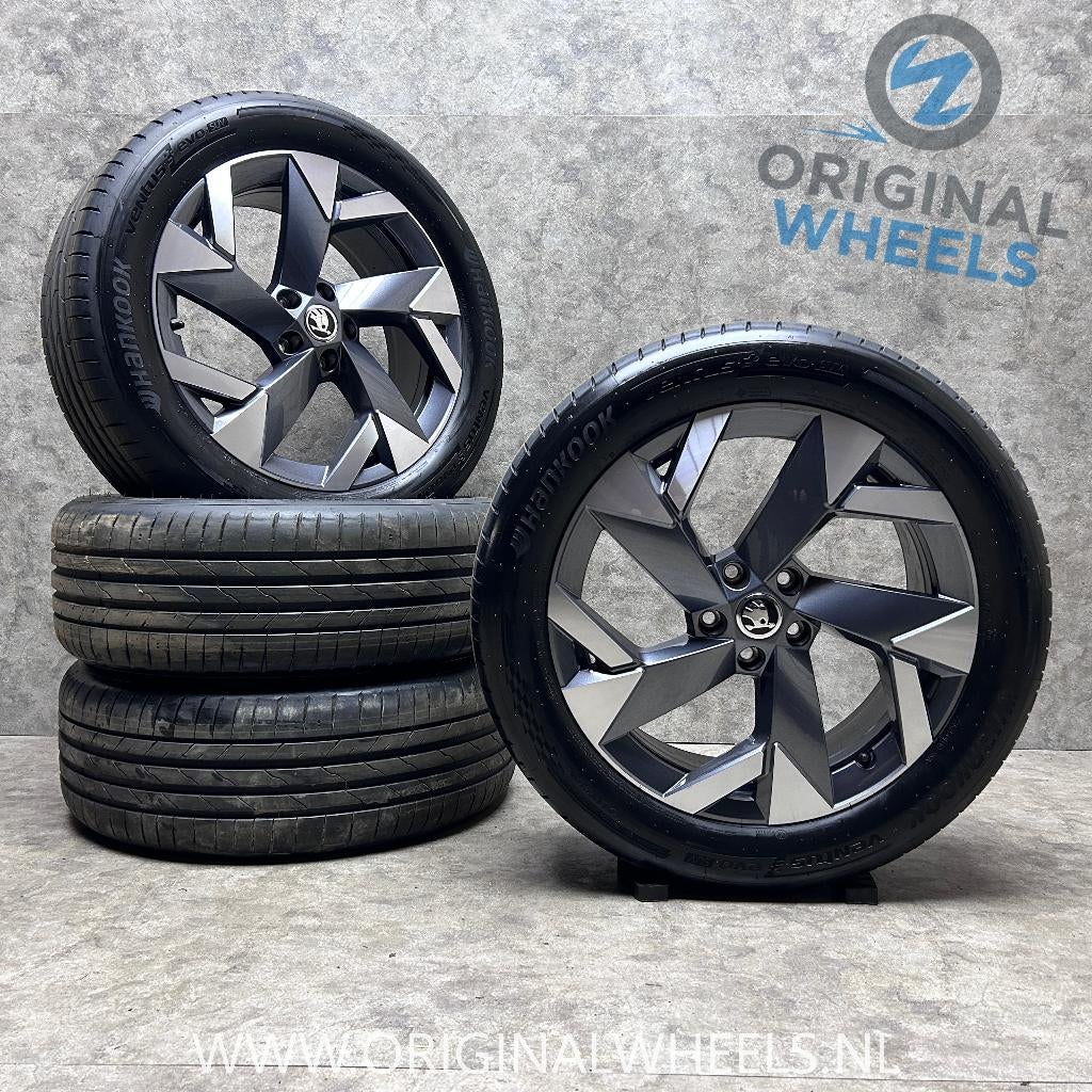 NIEUWE 19 inch originele velgen + zomerbanden Skoda Kodiaq, Auto-onderdelen, Banden en Velgen, 19 inch, Banden en Velgen, Nieuw