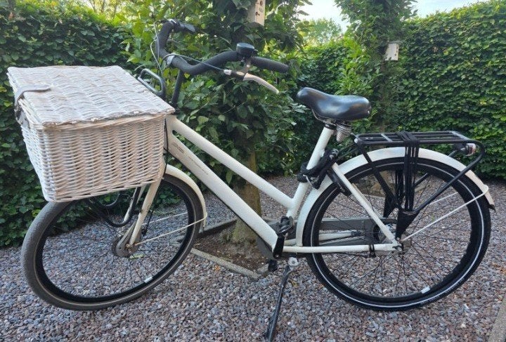 Cortina damesfiets, Gebruikt, Velgrem, Versnellingen, 50 tot 53 cm