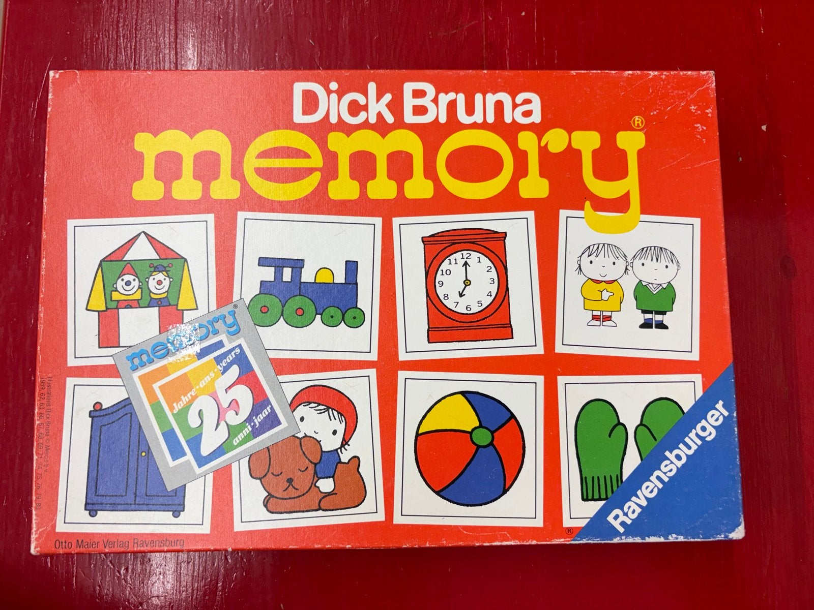 Dick Bruna Memory - Ravensburger (1981), Drie of vier spelers, Ophalen of Verzenden, Zo goed als nieuw